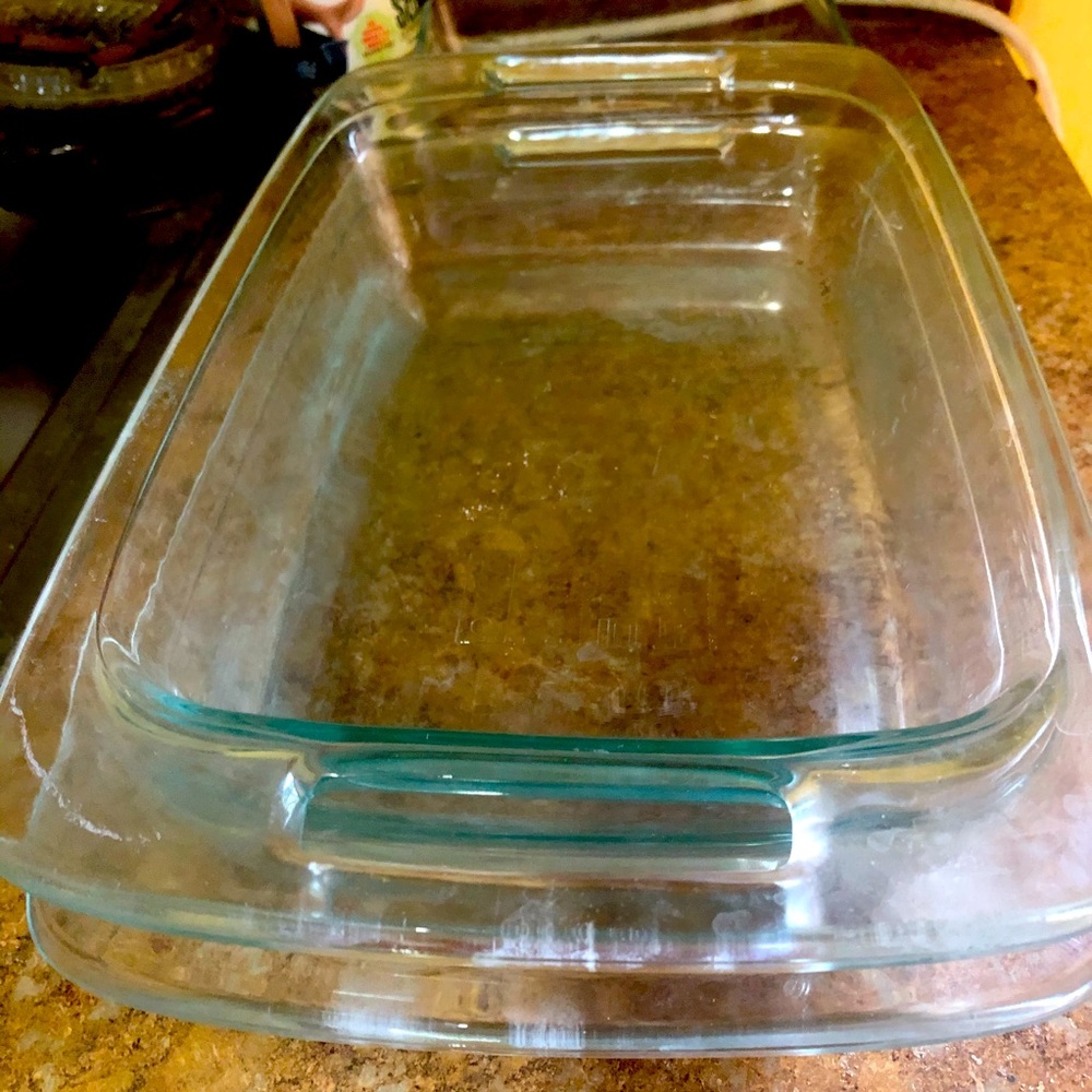 Clear Pyrex